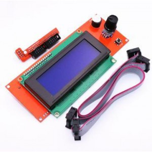 RepRap Smart controller 2004 LCD kék