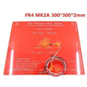 MK2A 300*300*2.0mm PCB fűtött asztal összeszerelve