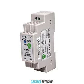   MW Power DIN15W12 DIN sínre szerelhető tápegység 15W 12V 1.25A