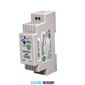   MW Power DIN15W15 DIN sínre szerelhető tápegység 15W 15V 1A