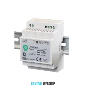   MW Power DIN30W12 DIN sínre szerelhető tápegység 30W 12V 2.5A