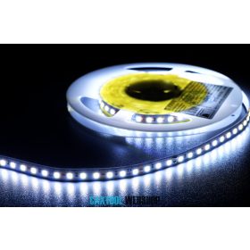   MW Power professzionális LED szalag 120LED/m 9.6W/m 12V 10000-16000K hideg fehér IP64 5m
