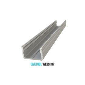   GLALU felületre szerelhető eloxált alumínium LED profil 9x16mm 2020mm ezüst