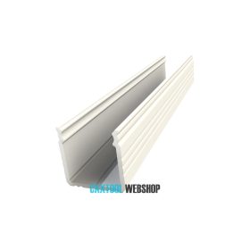   GLALU felületre szerelhető alumínium LED profil 16x16mm 1000mm fehér