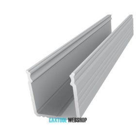   GLALU felületre szerelhető alumínium LED profil 16x16mm 1000mm natúr