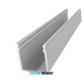   GLALU felületre szerelhető alumínium LED profil 16x16mm 2020mm natúr