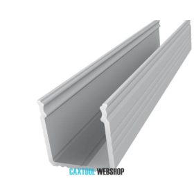   GLALU felületre szerelhető alumínium LED profil 16x16mm 4150mm natúr