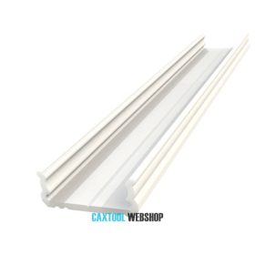   GLALU felületre szerelhető alumínium LED profil 6x16mm 2020mm fehér