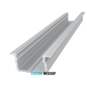   GLALU süllyeszthető alumínium LED profil 9x16mm 3000mm natúr
