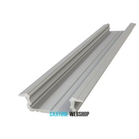   GLALU süllyeszthető eloxált alumínium LED profil 5x16mm 1000mm ezüst