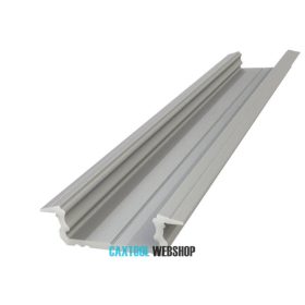   GLALU süllyeszthető eloxált alumínium LED profil 5x16mm 3000mm ezüst