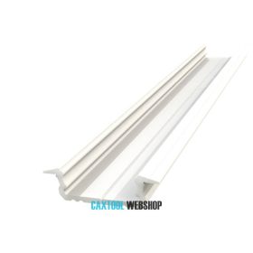   GLALU süllyeszthető alumínium LED profil 5x16mm 1000mm fehér