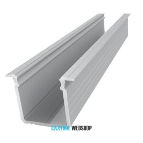   GLALU süllyeszthető alumínium LED profil 15x16mm 2020mm natúr