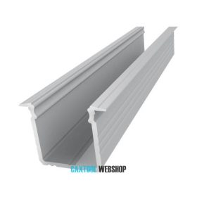   GLALU süllyeszthető alumínium LED profil 15x16mm 3000mm natúr