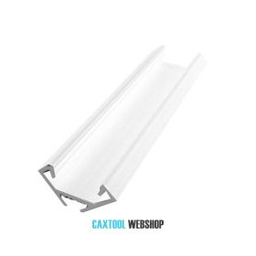 GLALU alumínium LED sarokprofil 12x12mm 2020mm fehér