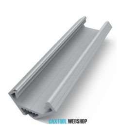 GLALU alumínium LED sarokprofil 12x12mm 3000mm natúr