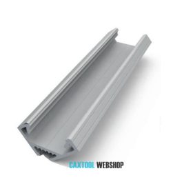 GLALU alumínium LED sarokprofil 12x12mm 1000mm natúr