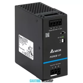   Delta DIN sínre szerelhető tápegység DRF-24V480W1GBA 480W 24V 20A