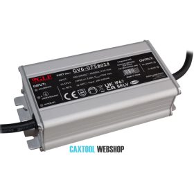 GLP LED tápegység GV6-075B024 75W 24V 3.1A