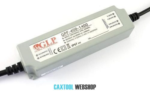 GLP kapcsolóüzemű tápegység GPF-40D-1400 40W 18-30V 1400mA