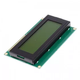 LCD2004 kijelző zöld háttérfény