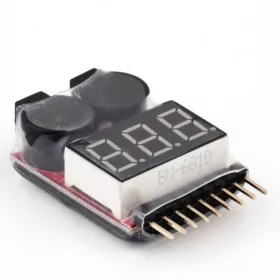 1-8S Lipo akkumulátor feszültségmérő