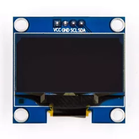 1.3" kék I2C IIC OLED LCD kijelző modul 4pin