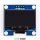1.3" kék I2C IIC OLED LCD kijelző modul 4pin