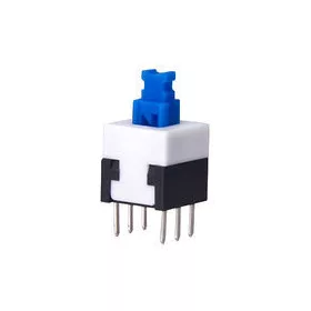 7x7mm Furatszerelt nyomógomb ON-OFF