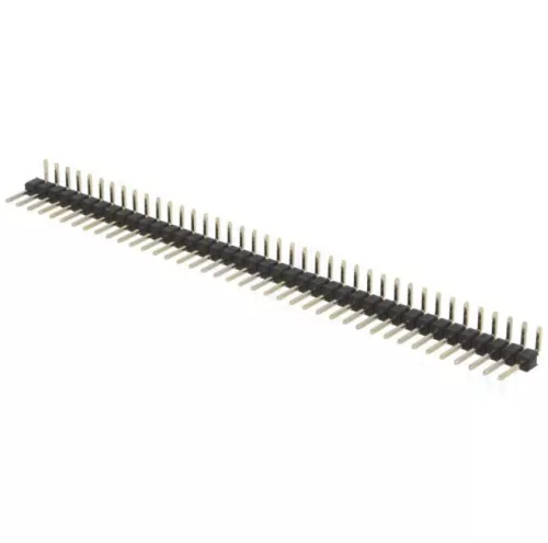 1x40pin 90 fok tüskesor 2.54mm (1db)