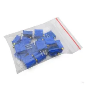 Többfordulatú potenciométer készlet 15db