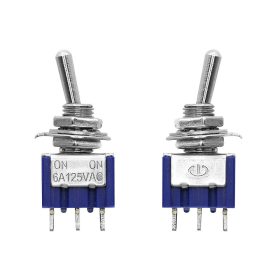 Mini MTS-203 6-Pin SPDT ON-OFF-ON 6A 125VAC karos kapcsoló