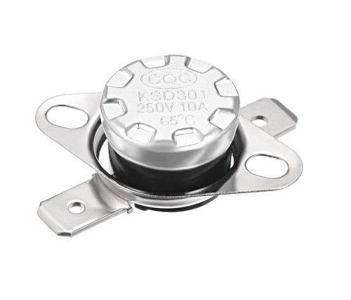 KSD301 nyitott alapállású termosztát 65 fok 10A
