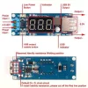 DC 4.5-40V - 5V 2A USB DC-DC Step-down Buck konverter kijelzővel