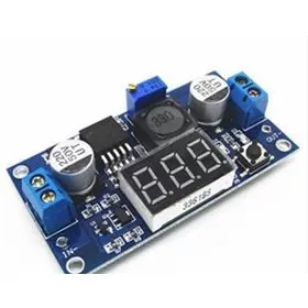 LM2577 DC-DC digitális Booster modul kijelzővel