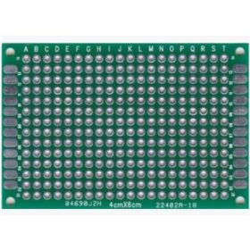 4*6 cm univerzális PCB próbapanel kétoldalas