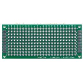 3*7 cm univerzális PCB próbapanel kétoldalas