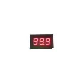 0.56" DC 0-100V LCD feszültségmérő 3 vezeték piros
