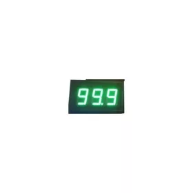 0.56" 0-100Vk DC feszültségmérő 3 vezeték zöld