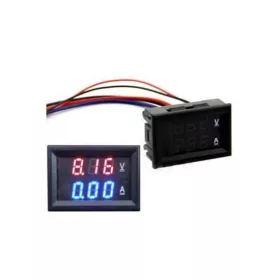   0.28" 100V 50A Dual LED feszültségmérő mérő kék+piros