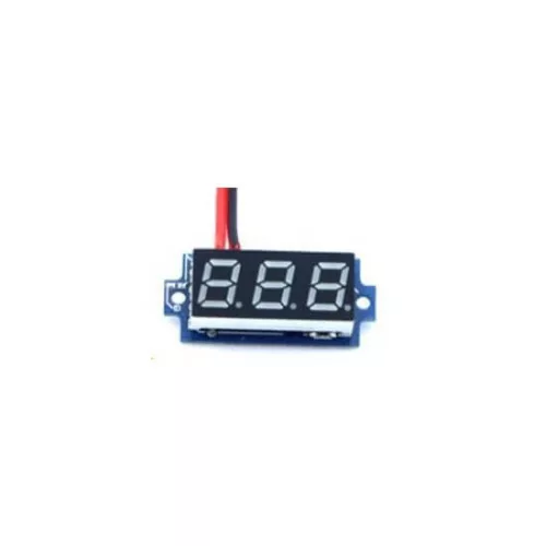 0.28" 3.5-30V DC feszültségmérő 2 vezeték piros