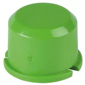 Kerek kupak nyomógombhoz zöld 6x6x7.3mm