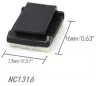 Öntapadós kábelrögzítő fehér NC-1316