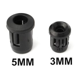 Műanyag LED foglalat 5mm