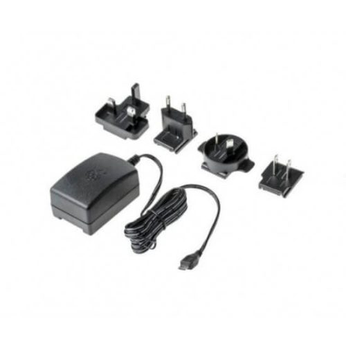 Raspberry Pi Official 5.1V 2.5A fekete tápegység