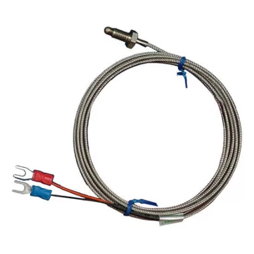 Hőmérséklet érzékelő PT100 -50 + 400 °C (M6,1m vezeték)