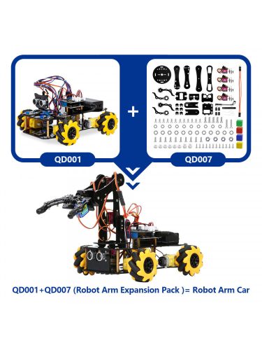 Acebott ESP32 robotkaros autó bővítőcsomag - QD007
