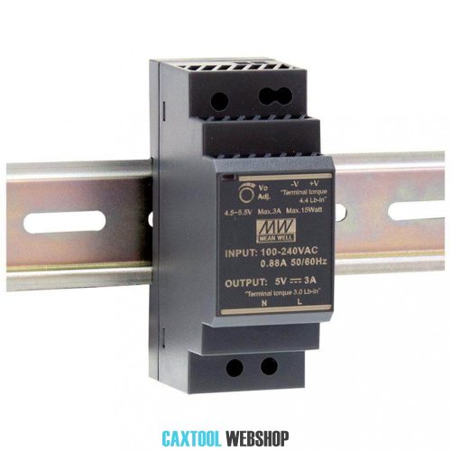Mean Well tápegység HDR-30-15 30W 15V 2A
