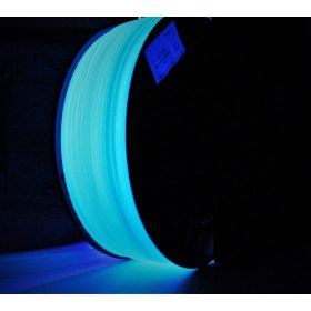 ABS-Filament 1.75mm sötétben kéken világító