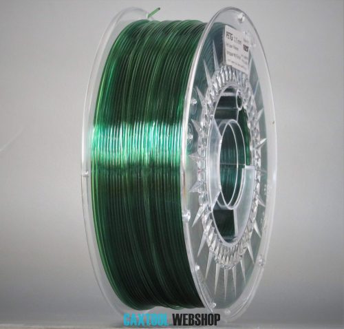 PETG-Filament 2.85mm áttetsző zöld